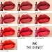 Peripera Ink the Velvet Lip Tint | High Pigment Color, Longwear, Weightless, Not Animal Tested, Gluten-Free, Paraben-Free | #006 PURDY RED, 0.14 fl oz