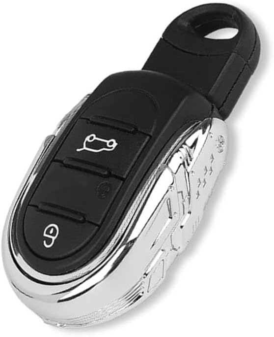 Key Fob Cover, Key Case Shell Compatible with Cooper Clubman Countryman S F54 F55 F56 F57 F60 Key Fob Keyless Full Protection Smart Key Fob Case Keychain Remote Protector (Black)