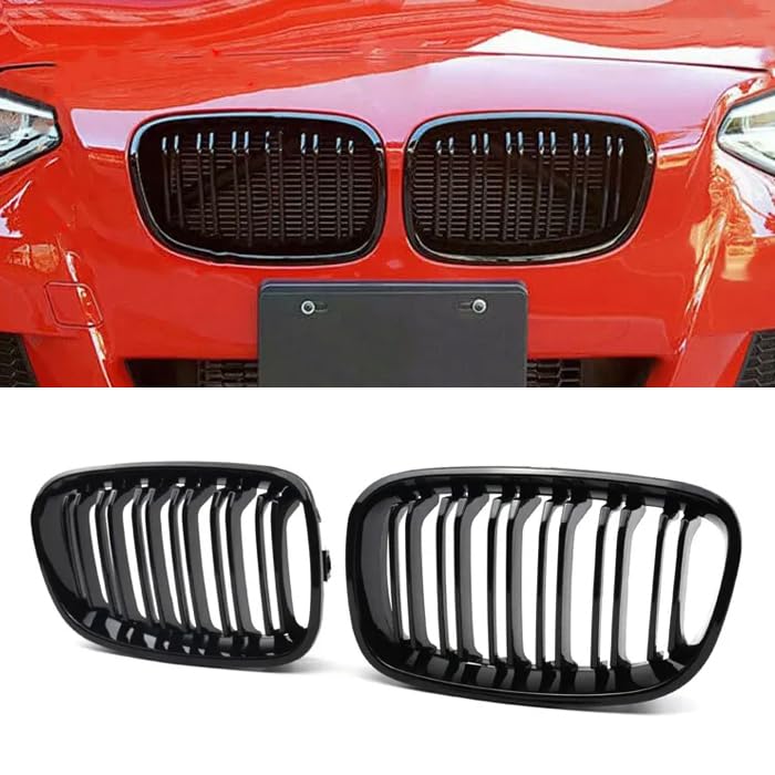 Amazon | BMW適合品 1シリーズ F20 前期用 フロントグリル ダブル