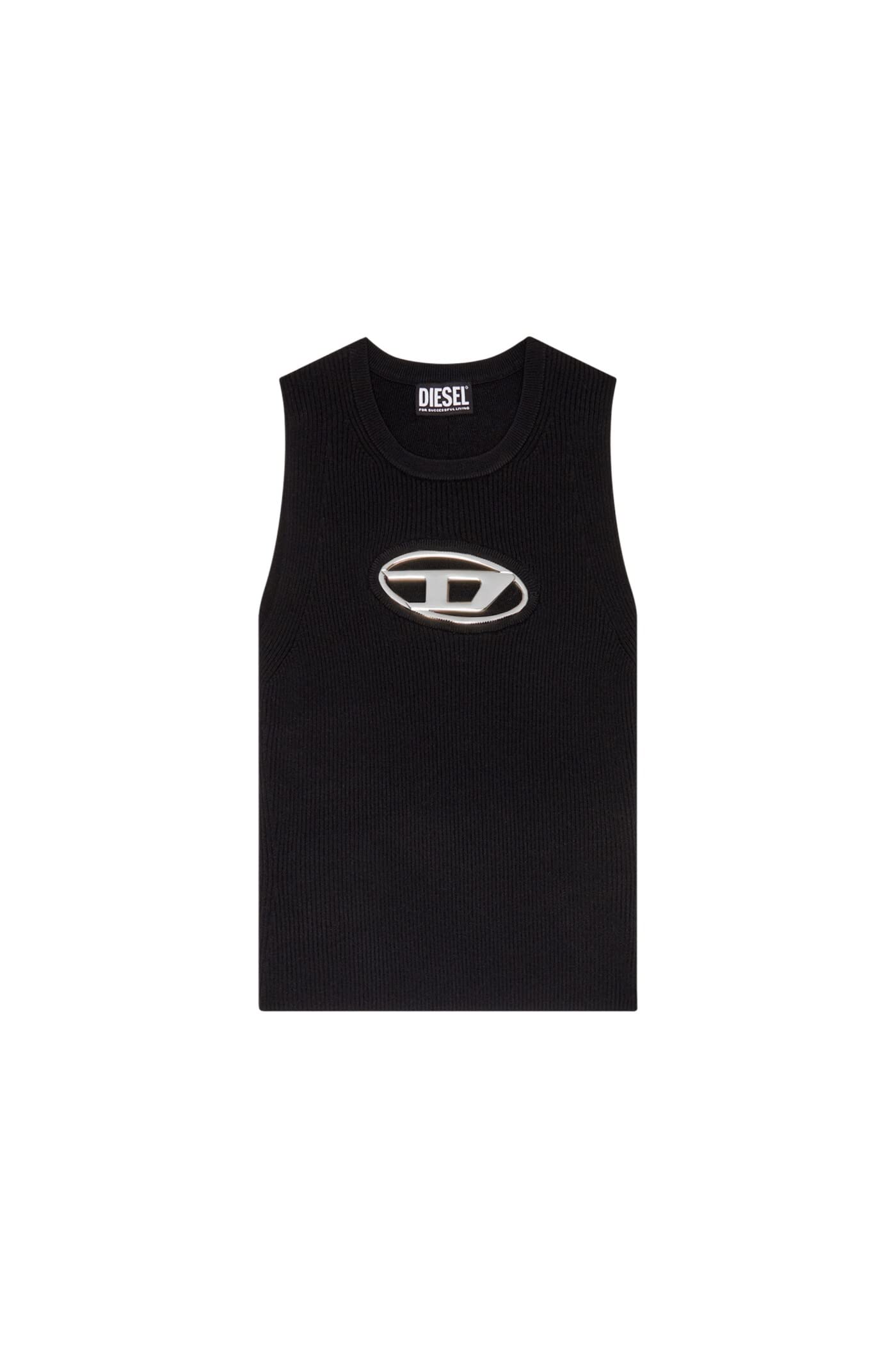 Diesel M-onerva-Top Knitwear Camiseta para Mujer