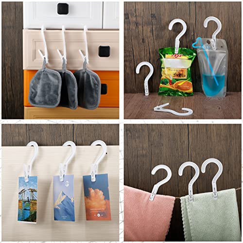 24 Pieces Laundry Hooks Clothes Hanger Hooks With Metal Spring Clothespin With Hooks Portable Boot Hangers Laundry Clips Closet Hanger Clips For Jeans, Hats, Tall Boots, Towels Bathroom Travel Drying #TOP3