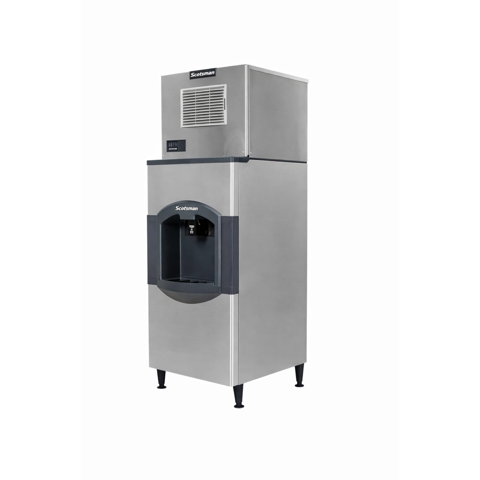 Scotsman Prodigy Elite Small Cube 30" Ice Maker - 476 lb/Day, 180 lb Hotel Bin on Fridge.com