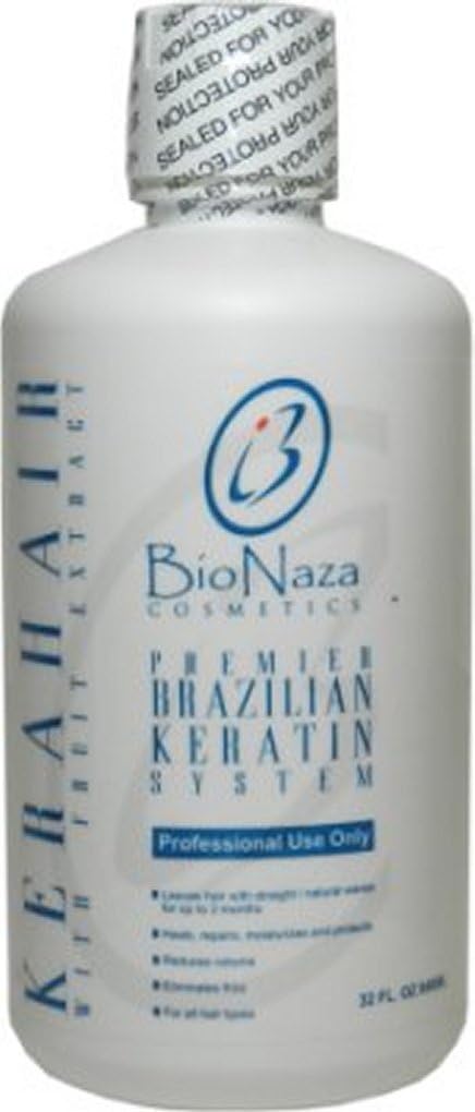 Kerahair Brazilian Keratin System By Bionaza Cosmetics 32oz. Big Sale!
