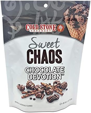 Cold Stone Creamery Naturally Flavored Sweet Chaos 1 Pack, 4 oz (Chocolate Devotion)