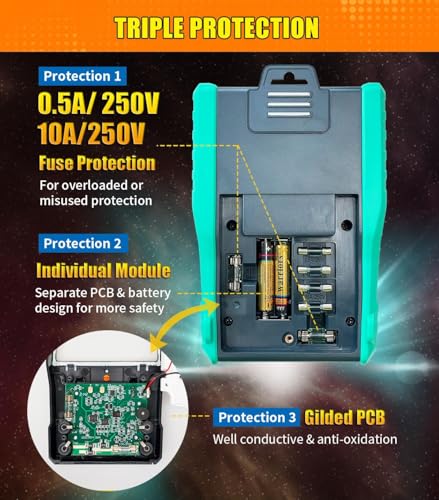 Multimètre analogique Pro'sKit MT-2207 haute précision CATII 1000V de conception robuste