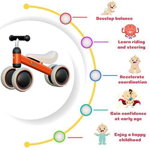 Avenor Baby Balance Bike - Baby Bicycle For 6-24 Months, Sturdy Balance Bike For 1 Year Old Girl Boy Gifts, Perfect As First Bike Or Birthday Gift, Safe Riding Toy #TOP3