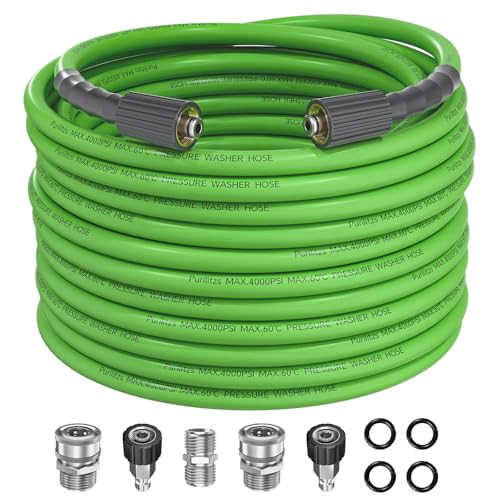 M MINGLE 50 FT Pressure Washer Hose Review