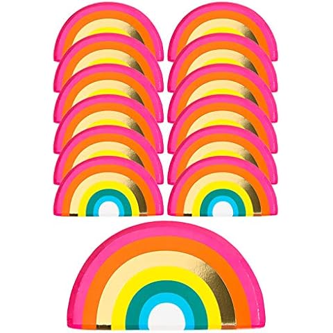Rainbow Party Plates by Talking Tables Cover