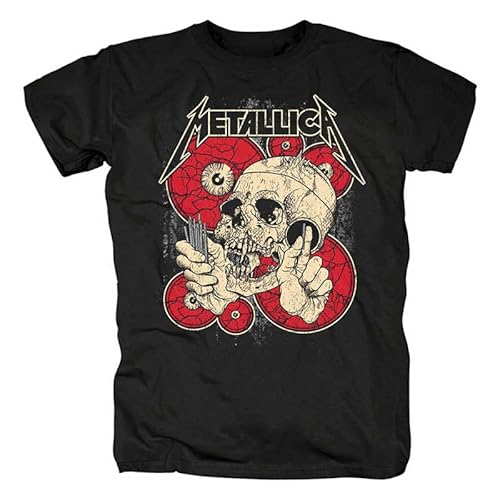 [HAIDU] ���^���J Metallica �o���h�s�V���c �����Y ���f�B�[�X T�V���c ���� �ĕ� �ێ� �X�|�[�c �g�b�v�X �v�����g �R�b�g�� �ʋC ���K ������� �j�����p �傫���T�C�Y