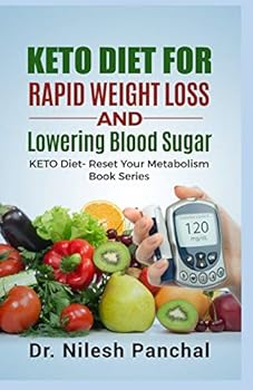 Paperback KETO Diet for Rapid Weight Loss and Lowering Blood Sugar Book