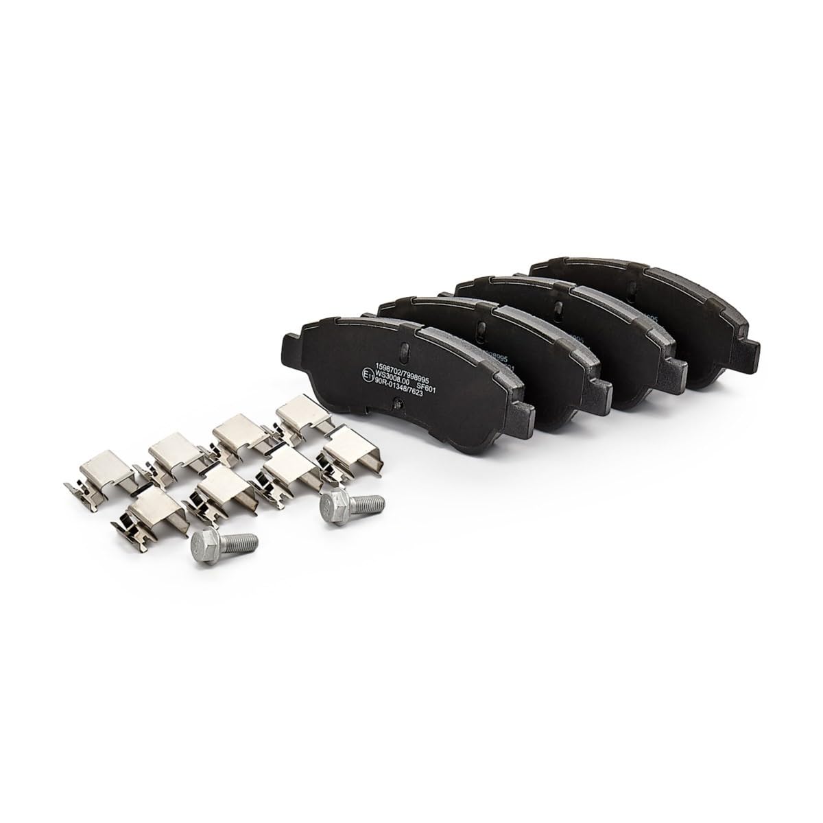 RIDEX 3405B0014 Kit Kit de discos de freno y pastillas Delantero sin tornillos Compatible con PEUGEOT 208 I Hatchback CA, CC