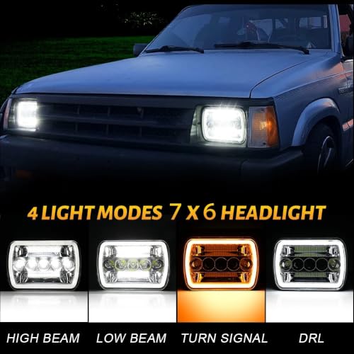 Kit Luces LED Repuesto H4 5x7 H6054 H5054 6052 6053 5