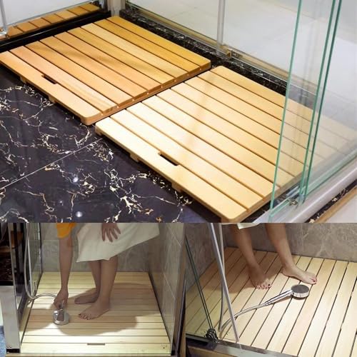 Tapis de bain antidérapant extra large 130x30 imperméable sol terrasse balcon - 8