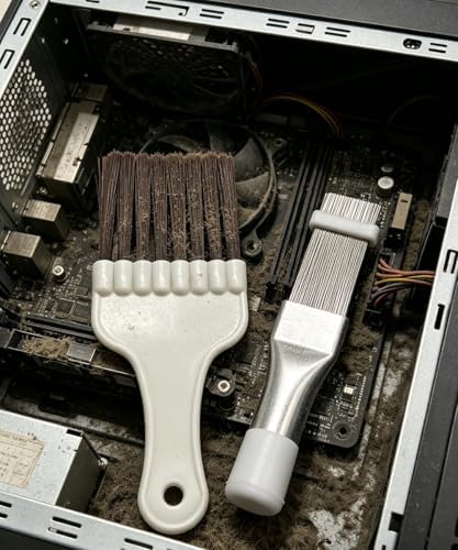 에어컨 콘덴서 핀 빗 2개, 냉장고 코일 핀 클리닝 브러시 거품기 브러시 증발기 클리너 스테인리스 스틸 금속 라디에이터 핀 수리 도구 냉장고, 자동차, 컴퓨터, 주방용 — 사진 4