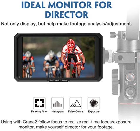 Field Monitor، با 4K HDMI 8V DC 