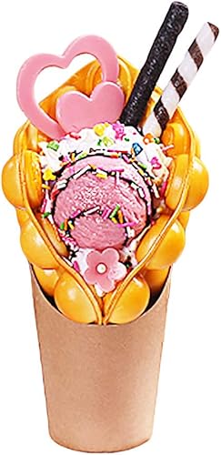 Miniatura 2 de ALDKitchen Expositor de gofres de burbujas  Waffle de burbujas artificiales para restaurantes  Cantidad por paquete 1  Decoración de alimentos (23)