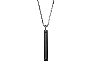 Quit Vaping Necklace: Anxiety Breathing Tool for Mindful Inhale Exhale Relaxation