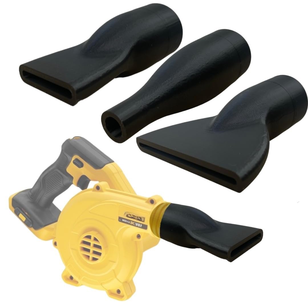 3x Stubby Nozzle Set For DCV100 18v Blower Car Drying Stubby Short Attachment
