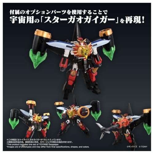 《勇者王》究極合體!TAKARA TOMY「TOYRISE 我王凱牙」開放預購,豐富配件重現星間型態 5 《勇者王》究極合體!TAKARA TOMY「TOYRISE 我王凱牙」開放預購,豐富配件重現星間型態
