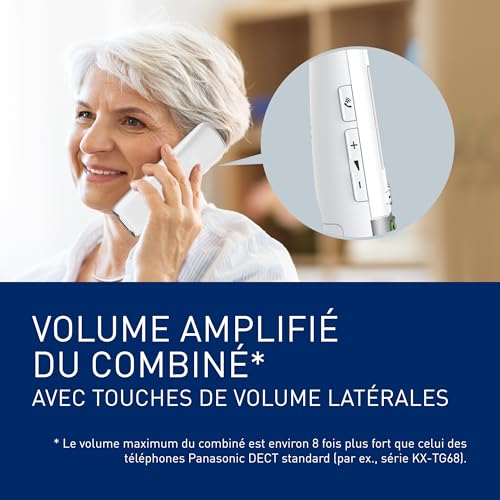 Téléphone fixe sans fil Panasonic - vue 7