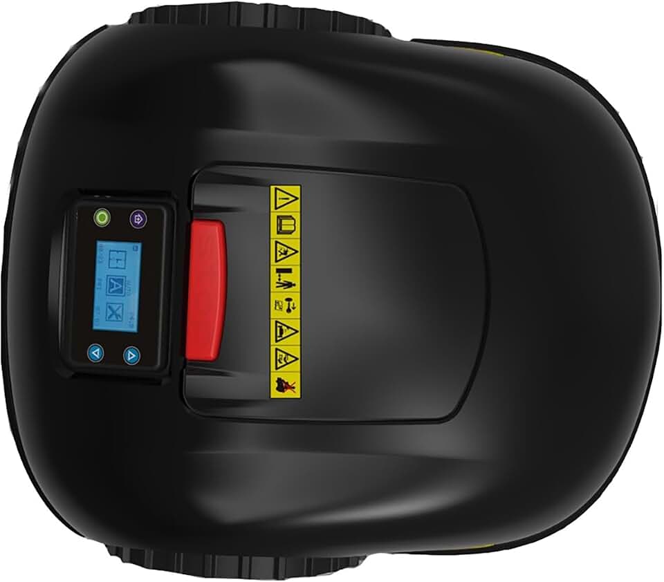 Intelligent Automatic Lawn Mower Robot Automatically Charges and avoids rain on its own,Black