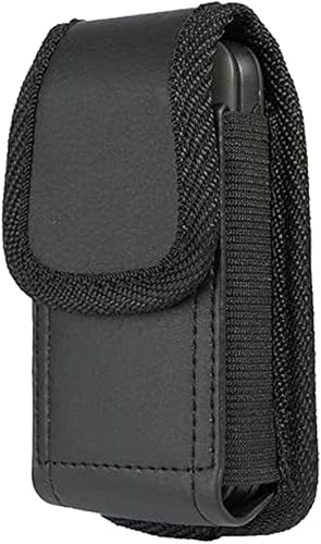 Miniatura 3 de Funda Kyocera DuraXE Epic, Kyocera DuraXA Equip Case, Kyocera DuraXV Extreme Case, Funda elástica de piel vegana con clip de lazo de metal para