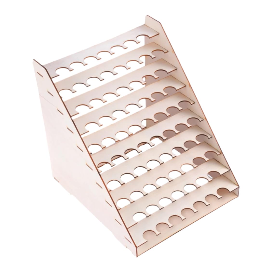 Organisateur de peinture acrylique 75 trous pour ranger vos tubes encombrants
