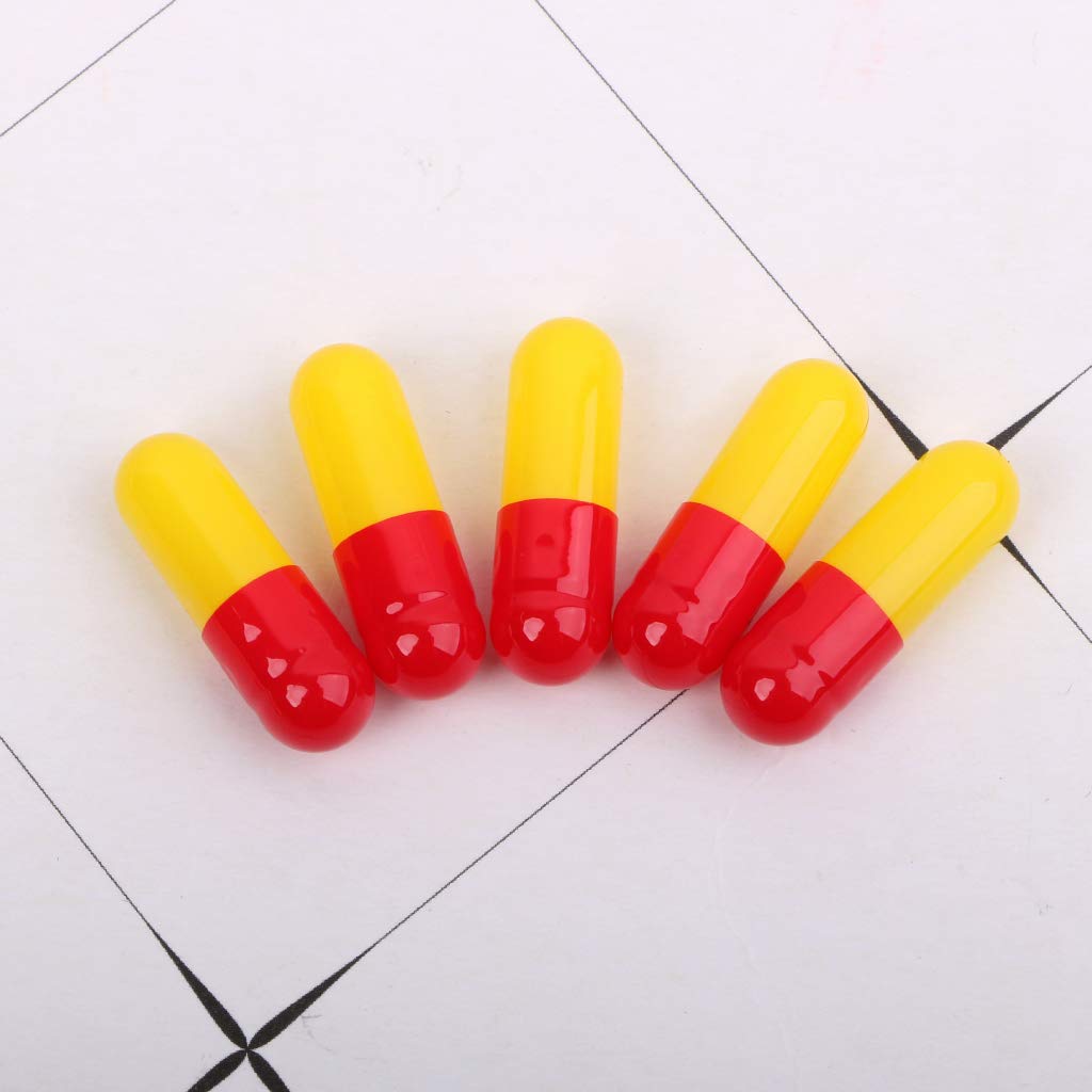 1000Pcs Empty Gelatin Capsules DIY Capsule Filling-Pill Capsules Empty Gel Caps