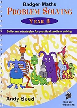 Spiral-bound Badger Maths Problem Solving: Year 3 Book