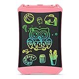 LCD Writing Tablet, Tsemy Colorful Drawing Tablet with 8.5 Colorful Screen Doodle Board Handwriting Paper Drawing Gift for Kids and Adults at Home School and Office (Blue)