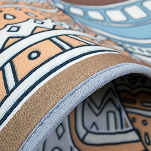 Image of HomeCloud Rubber 6mm Fruit Printed Thick Anti Slip, Washable, Big Size, Printed, Designer Folding Kitchen Mat for Floor Home Bedroom -, Standard Size (40 x 120 cm 40 x 60 cm)