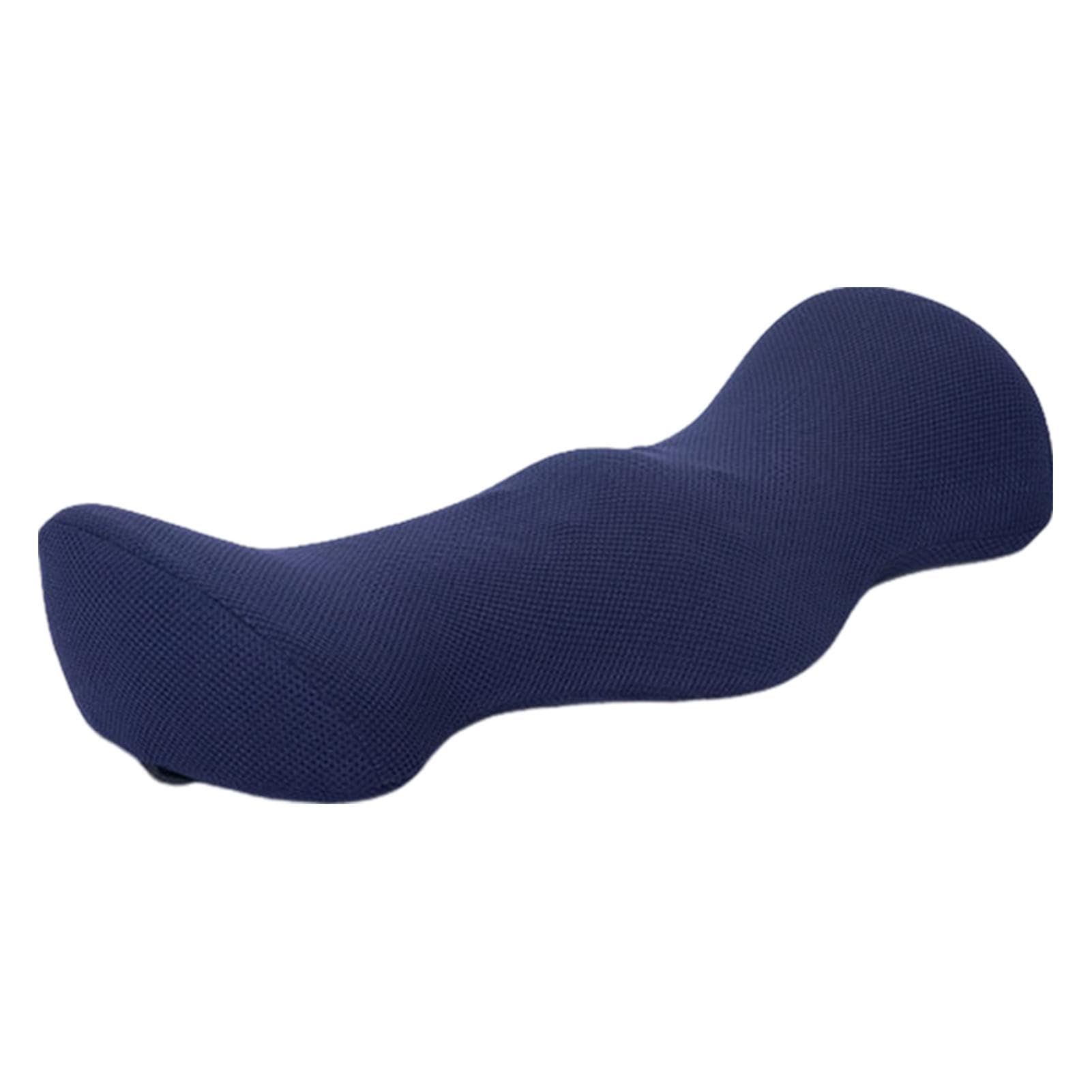 Cojín de apoyo lumbar para la cama, cojín lumbar para dormir, almohada ergonómica en cuña, cojín de cintura para dormir, cómodo para dormir de espalda y estómago, cojín lumbar ergonómico para adultos