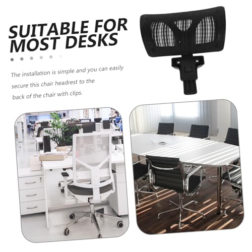 Appui-tête Réglable pour Chaise de Bureau avec Support Cervical Ergonomique