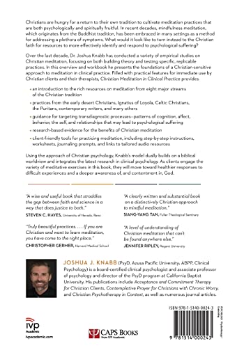 Christian Meditation In Clinical Practice: A Four-Step Model And Workbook For Therapists And Clients (Christian Association For Psychological Studies Books) #TOP1