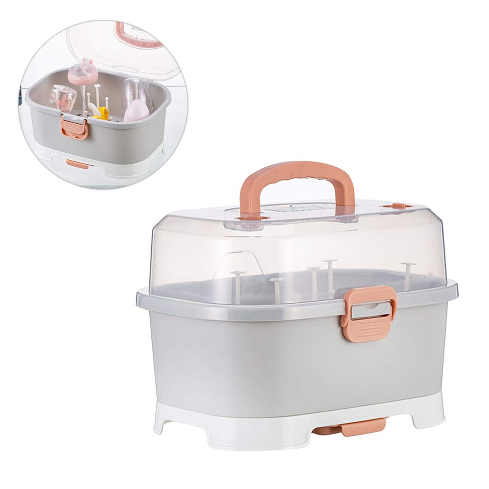 Toyandona - Égouttoir à biberon pour biberon - Boîte de rangement - Égouttoir avec égouttoir de cuisine, assiette, assiette de cuisine, égouttoir