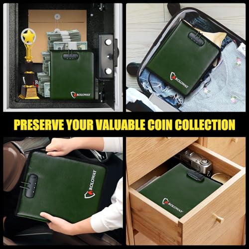 Álbum de monedas ROLOWAY para proteger tu colección en el hogar 7