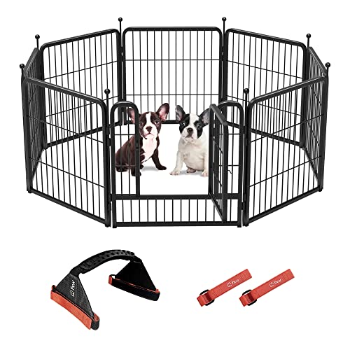 Fxw Easy-Carry Straps Fit 8-Panel Dog Playpens, 24" H 8-Panel Fences, Designed For Rv Trips #TOP9