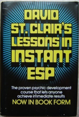 David St. Clair's Lessons in Instant ESP 0131971379 Book Cover