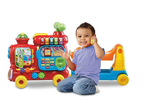 VTech Sit-to-Stand Ultimate Alphabet Train, Red