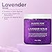 Lavender Oil Body Scrub Exfoliator with Shea Butter and Grapefruit Oil by Majestic Pure - Exfoliate & Moisturize Skin, Fights Acne - 10 oz
