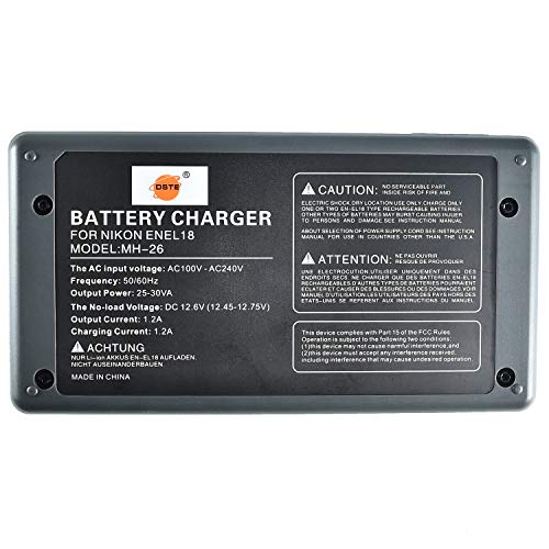 Kit LP-E4N DSTE avec chargeur DMH26A-3 idéal pour longs shootings - 4