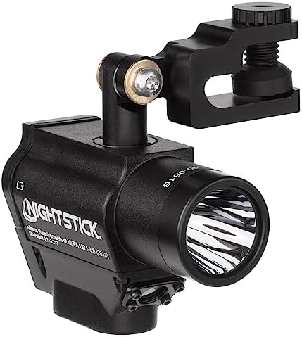 Nightstick NSP-4650B Helmet Mounted Multi-Function Led Dual-Light Flashlight, One Size, Black