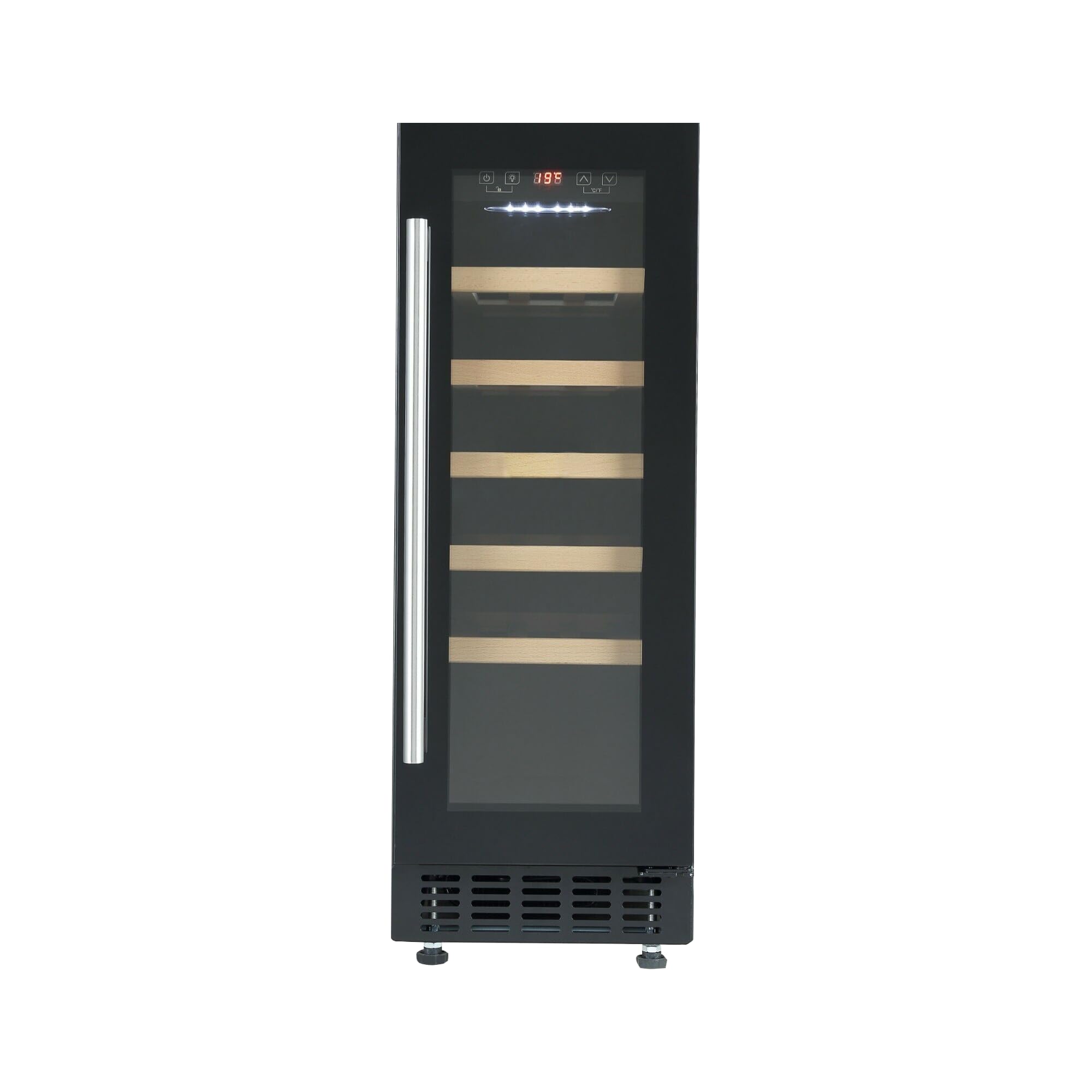 Cookology 60L Under-Counter Wine Cabinet - 20 Bottle - Black