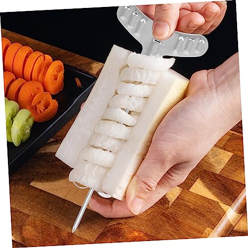 Cortador en espiral para vegetales Happyyami de acero inox miniatura 7