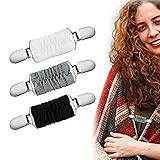 Praktische Verwendung: Diese Pullover-Schal-Clips verhindern nicht nur, dass Ihr Wickel oder ähnliches abrutscht, sondern sie können auch für eine Vielzahl von Kleidungsstücken verwendet werden, einschließlich Kleidern und Kragen. Tragen Sie sie zu vielen Anlässen, wie Hochzeiten und Geburtstagsfeiern, um hübscher auszusehen.