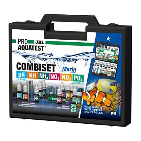JBL Wassertest-Koffer, Mit 6 Tests, Für Meerwasser-Aquarien, ProAquaTest Combi Set Marin Cover