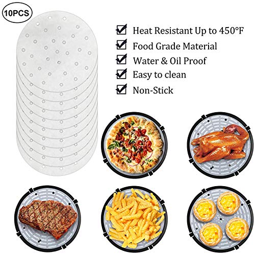 image for HOOLYUK Air Fryer Accessories， Air Fryer Replacement Grill Pan for 5