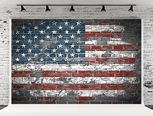 5x3ft America Flag Photography Background American Flag Backdrop SeamlessFabric Photo