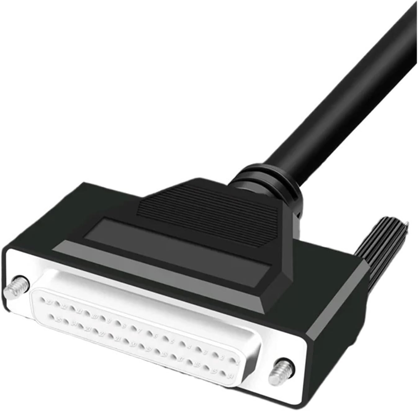 Double Shield Parallel Port Data Transmission Cable Pure Copper 25pin Male to Female Connector Extension Cable 0.5-10M Wire(Male to Female,5M)