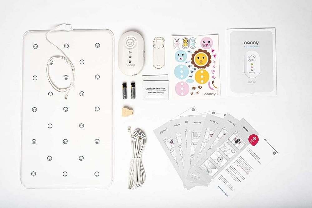 Nanny BM-02 - Moniteur de Surveillance respiratoire bébé - Modèle agréé France - Certifié Dispositif médical